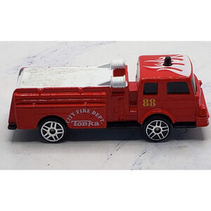 Maisto Denver Pumper Tonka Fire Truck Red 1/64 Scale Diecast